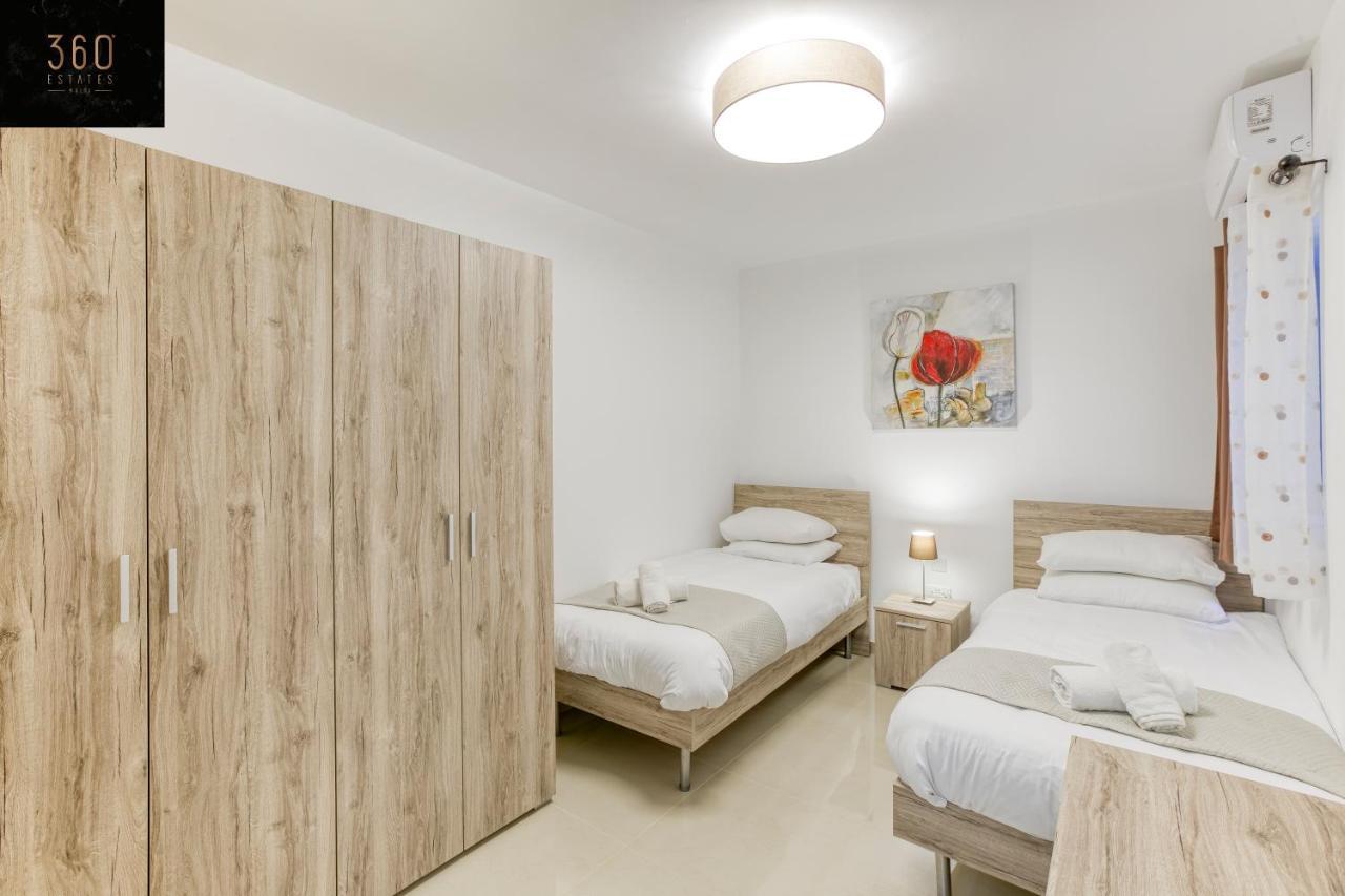 Stunning 3Br W/Country View Apartment In M'Scalak By 360 Estates Marsaskala Luaran gambar